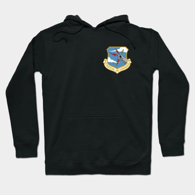 Strategic Air Command (SAC) Crest and Banner Hoodie by John_Matthews_Art